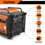 GENMAX 9000W Super Quiet Dual Fuel Portable Generator