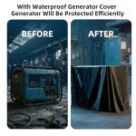 Waterproof Heavy-Duty Generator Cover for 7500-9500W