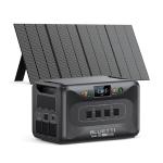 BLUETTI Apex 300 Solar Generator (2025 New) with 350W Solar Panel, 2764.8Wh LFP Battery Backup with 6 3840W AC Outlets (7680W Surge), 120V/240V Dual Voltage, Ideal for Camping and Off-Grid Living