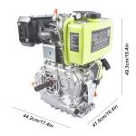 4-Stroke Diesel Engine for Farm & Industrial Use