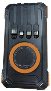 Zeuboary 49800mAh Solar Power Bank with Wireless Charging