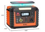 EBL Voyager Portable Power Station - 300Wh Solar Generator