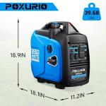 POXURIO 2550W Portable Inverter Generator - Super Quiet
