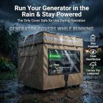 Heavy Duty Generator Cover for Outdoor Use