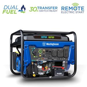Westinghouse 6600 Watt Dual Fuel Portable Generator