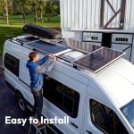 100W Monocrystalline Solar Panel for Off-Grid Power