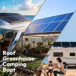 100W Monocrystalline Solar Panel for Off-Grid Power