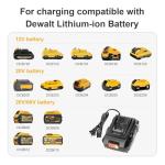 20V Max 6.0Ah Battery Replacement 2-Pack for Dewalt