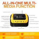 Portable Solar Generator with Panels and Flashlight