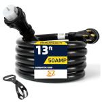 50 Amp Heavy Duty Generator Extension Cord, 13ft
