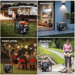 Oxseryn 4000W Gas Inverter Generator - Portable & Quiet