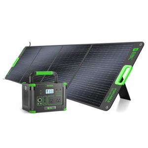 EBL 1000W Portable Power Station and Solar Panel