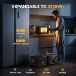 VTOMAN 2376Wh Portable Power Station and Solar Kit