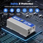 ASMONTRIC 1500W Sump Pump Battery Backup System