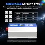 ASMONTRIC 1500W Sump Pump Battery Backup System