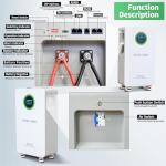 48V 300Ah LiFePO4 Battery with Touch LCD Screen