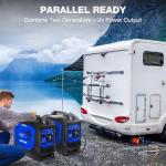 BILT HARD 4500W Dual Fuel Quiet Inverter Generator