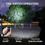 GripLite Pocket Flashlight, 500 Lumens Dual Fuel Rechargeable AA LED Light, Small EDC Flashlight with Clip for Camping, Hiking and Everyday Use