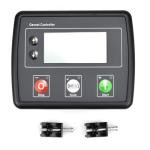 VehiclePro DSE4520 Auto Mains Failure Control Module Self‑Starting LCD Controller,AMF Control Module Automatic Transfer Switch with LCD Display for Electronic Engine Generator Set Applications