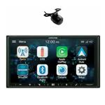 Alpine ILX-W670 + Absolute Camera Car Stereo 7 Inch Mechless Ultra-Shallow AV System with Apple Carplay, Android Auto & Absolute License Plate Rear View Camera