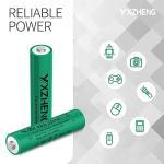 YXZHENG Solar Lights 8pcs AAA 300mAh NI-MH Battery 1.2v Rechargeable Garden Lights Controllers(8xAAA)