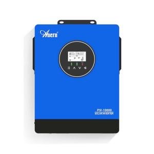 Anern 10KW Solar Inverter AC230V, Off-Grid Pure Sine Wave Inverter with 3 MPPT Solar Charger 13500W Solar Input & Battery-Free Design, Compatible with Water Pump, Generator & Home Appliances