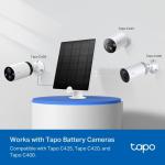 Tapo Solar Panel A200, (Compatible with MagCam C425, C420, and C400), Long-Lasting Charging Power with High-Efficiency Solar Cells, IP65 Weatherproof, 360° Adjustable Angle