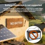 Anern 10KW Solar Inverter AC230V, Off-Grid Pure Sine Wave Inverter with 3 MPPT Solar Charger 13500W Solar Input & Battery-Free Design, Compatible with Water Pump, Generator & Home Appliances