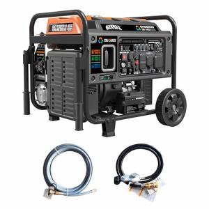 GENMAX 10500W Tri-Fuel Inverter Generator with ATS