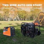 GENMAX 10500W Tri-Fuel Inverter Generator with ATS