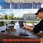 Westinghouse iGen400s 400 Watt, 183Wh Portable Power Station and Solar Generator with LED and DC Outlet for Camping, Home, Travel, Indoor/Outdoor Use (Solar Panel Not Included)