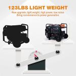 GENMAX 10500W Tri-Fuel Inverter Generator with ATS