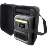 co2CREA Hard Travel Case Compatible with Anker SOLIX C300 / C200X Portable Power Station, Outdoor 288Wh LiFePO4 Battery 300W Solar Generator