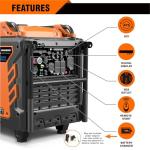 GENMAX 10500-Watt Tri Fuel Portable Generator