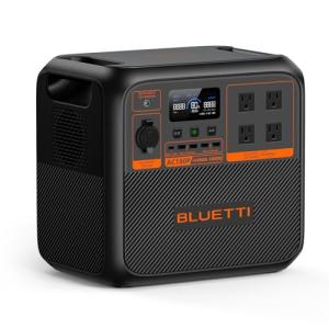 BLUETTI AC180P Portable Power Station, 1440Wh LiFePO4 Battery Backup w/ 4 1800W (2700W Power Lifting) AC Outlets, 0-80% in 45Min, Solar Generator for Camping, Off-grid, Power Outage
