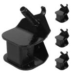 OUNONA Generator Motor Mounts Replacement 4-Pack Anti Vibration Pads Rubber Shock Absorbing Feet 3.14X2.55X2.16 Inch Vibration Damping Supports for Diesel Generators