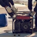 OUNONA Generator Motor Mounts Replacement 4-Pack Anti Vibration Pads Rubber Shock Absorbing Feet 3.14X2.55X2.16 Inch Vibration Damping Supports for Diesel Generators