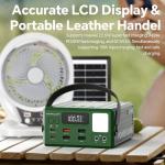 High Capacity Power Bank 100000mAh Fast Charging 22.5W PD 20W Portable USB C Battery Packs with 7 Outputs & LCD Display Battery Bank for iPhone, Samsung, iPad ,Macbook & Outdoors Camping (GREEN)