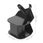 OUNONA Generator Motor Mounts Replacement 4-Pack Anti Vibration Pads Rubber Shock Absorbing Feet 3.14X2.55X2.16 Inch Vibration Damping Supports for Diesel Generators