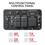 AMERISUN 5000W Portable Inverter Generator With CO Protection, Super Quiet Generator for Home Use, RV Ready, EPA Compliant