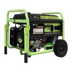 Green-Power America Dual Fuel Portable Generator 10000 Watt,Gas or Propane Powered,Electric Start, Home Back Up & RV Ready