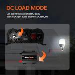 LiTime 12V 40A DC to DC Charger for 14.6V LiFePO4 Lithium Lead Acid AGM Gel Batteries, 3-Stage Fast Battery Charger for RVs, Campers, Trailers, Solar System and Home Backup