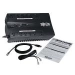 Tripp Lite ECO750UPSTAA 750VA 450W UPS Eco Green Battery Back Up 120V USB RJ11 TAA GSA, 12 Outlets