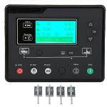 Generator Set Controller HQM6110U Control Panel Module 0.5‑70V Start Stop Automatic Detection for Single Generator