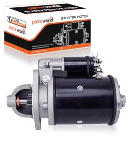 410-30044 12V Starter Compatible for Ford Farm Diesel Tractor 2000 3000 4000 5000, Case Loader Backhoe, New Holland Diesel, Ford Industrial,Lester 16608, Case K919752, LRS00212-1 Year Support