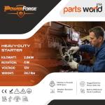 410-30044 12V Starter Compatible for Ford Farm Diesel Tractor 2000 3000 4000 5000, Case Loader Backhoe, New Holland Diesel, Ford Industrial,Lester 16608, Case K919752, LRS00212-1 Year Support