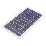 5V 400mA Solar Panel 2W Output USB Outdoor Portable Solar Charging Panel for mini Fans, Toy Cars, Small Drones, Surveillance Cameras, Lawn Lights, etc, (NOT Support Cell Phone Charging)