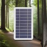 5V 400mA Solar Panel 2W Output USB Outdoor Portable Solar Charging Panel for mini Fans, Toy Cars, Small Drones, Surveillance Cameras, Lawn Lights, etc, (NOT Support Cell Phone Charging)