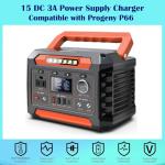 15V 3A AC/DC Adapter for Progeny P66 Battery