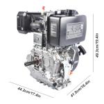 Powerful 4-Stroke Diesel Engine for Generators
